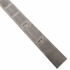 Escala 500mm | 20" Aço Inox